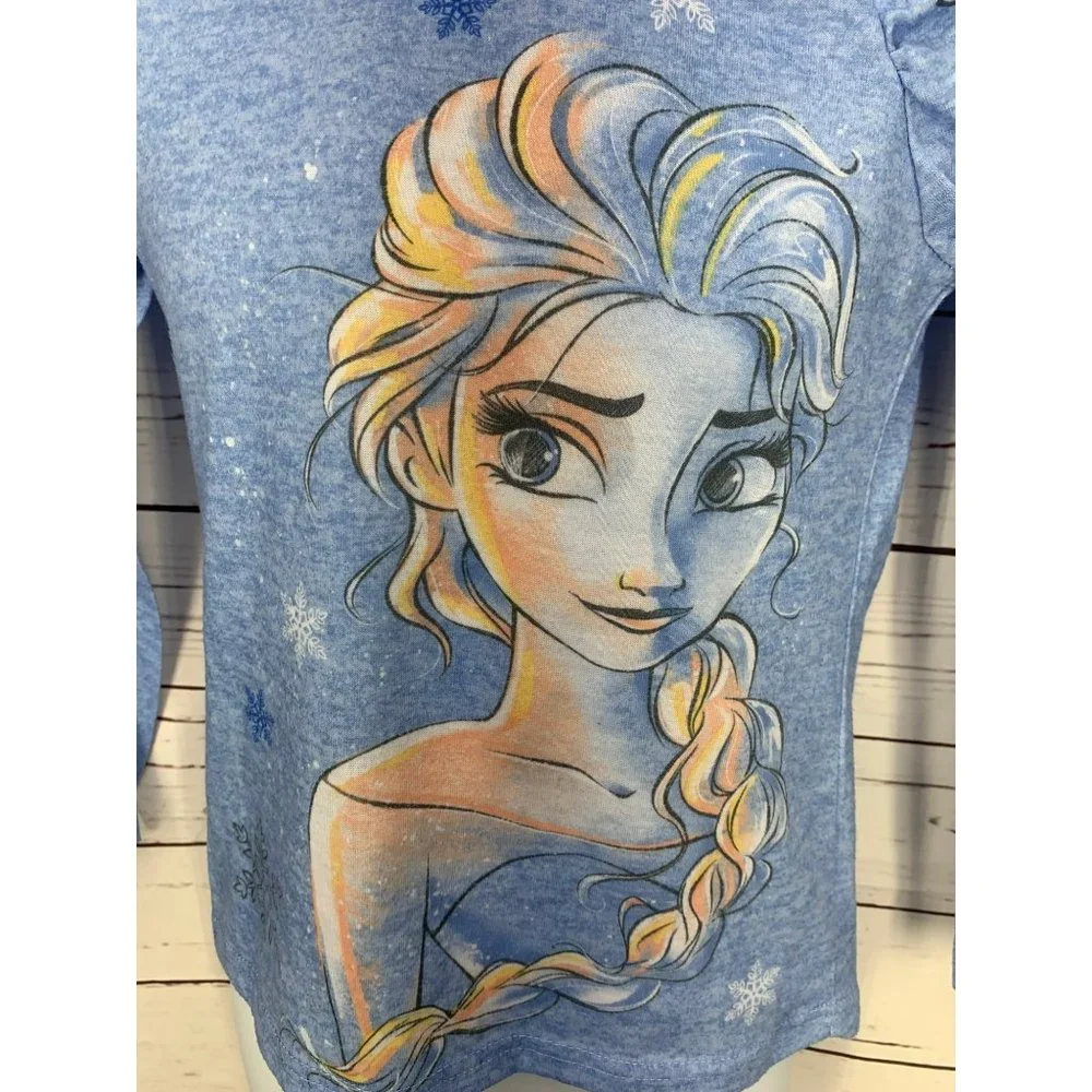 Disney Frozen Elsa Long Sleeve‎ Pajama Top